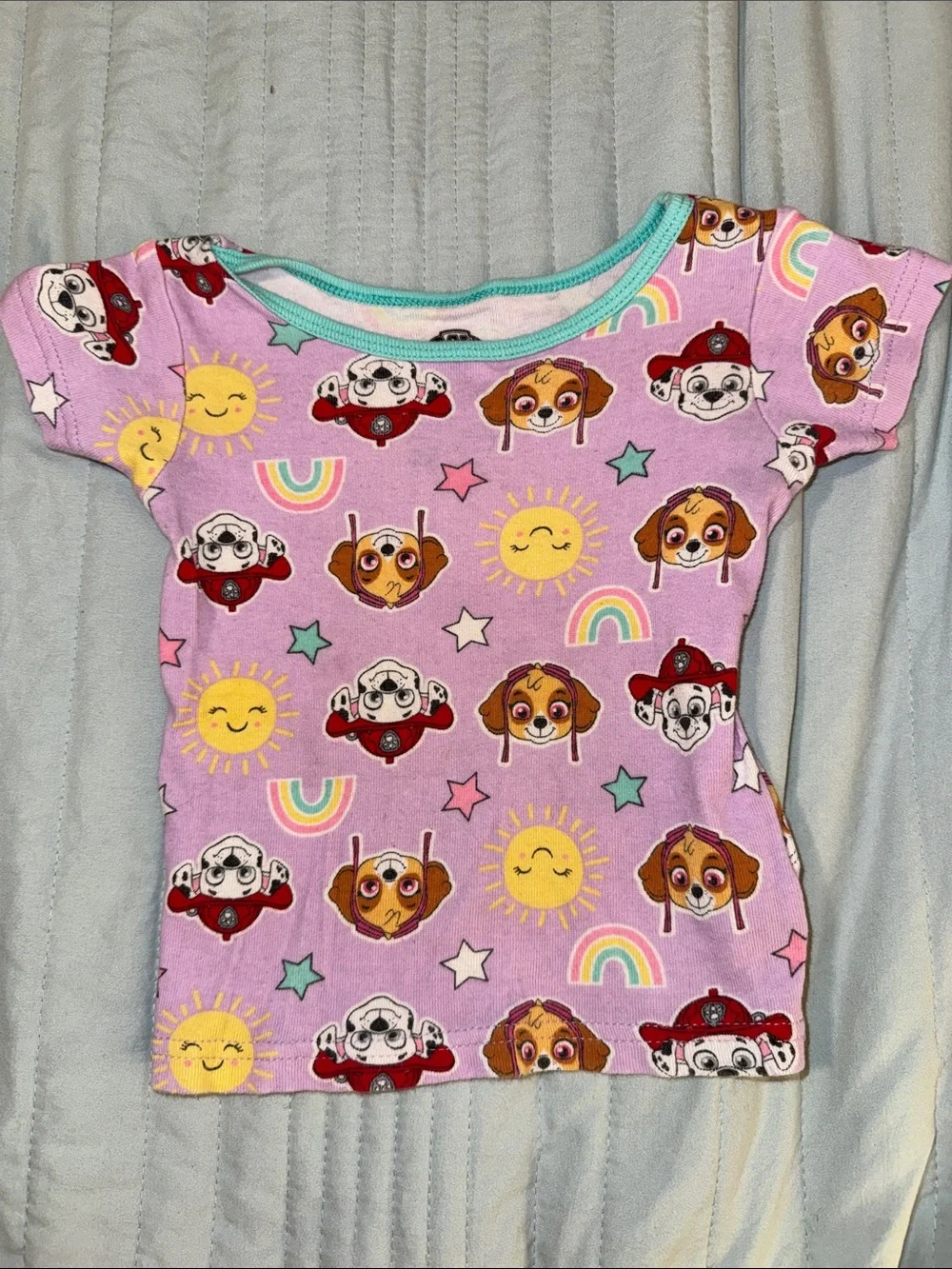 Purple Paw Patrol Pajamas with Marshall and Skye